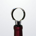 Optical Crystal Circle Wine Stopper